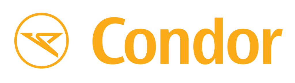 Condor Flugdienst Logo Logotype Yellow
